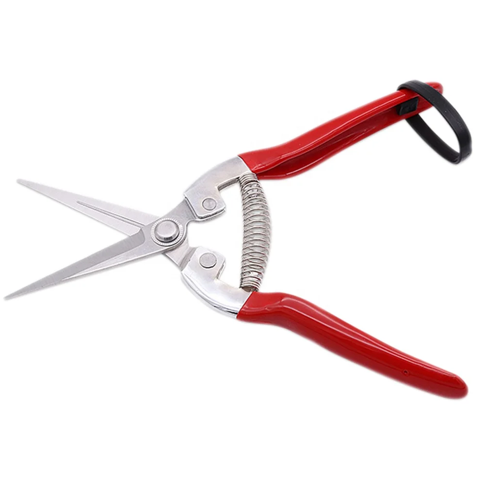 Top Sell Portable Flower Garden Tool Hand Pruner Trimming Plant Floral Secateurs Cutting Pruning Shears Pick The Fruit Scissors