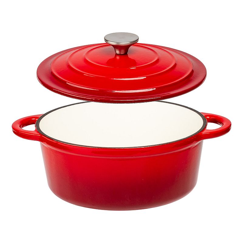 Premium Enameled Cast Iron Dutch Oven