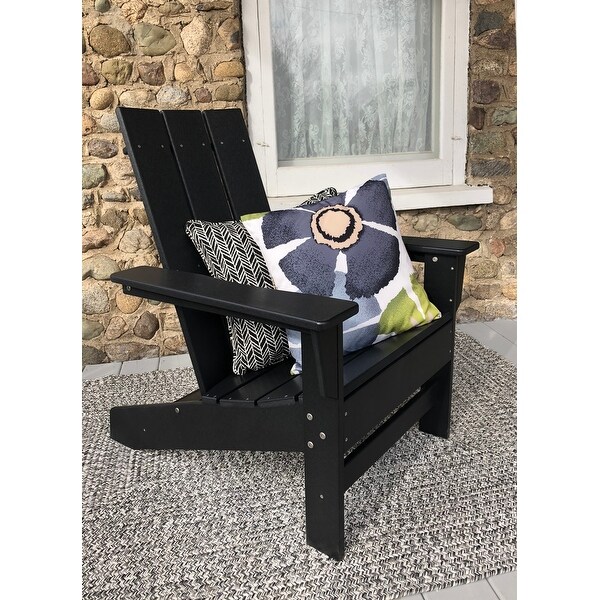 Hawkesbury Recycled Plastic Modern Adirondack Chair by Havenside Home