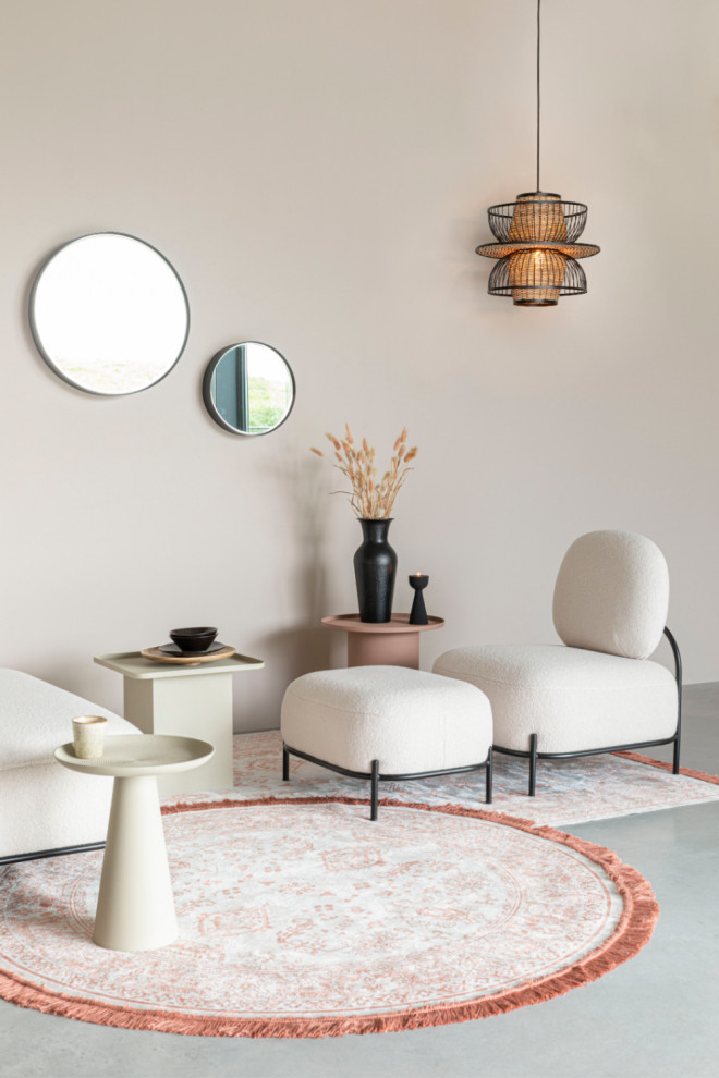 White Modern Lounge Chair  DF Polly   Midcentury   Armchairs And Accent Chairs   by Oroa   Distinctive Furniture  Houzz