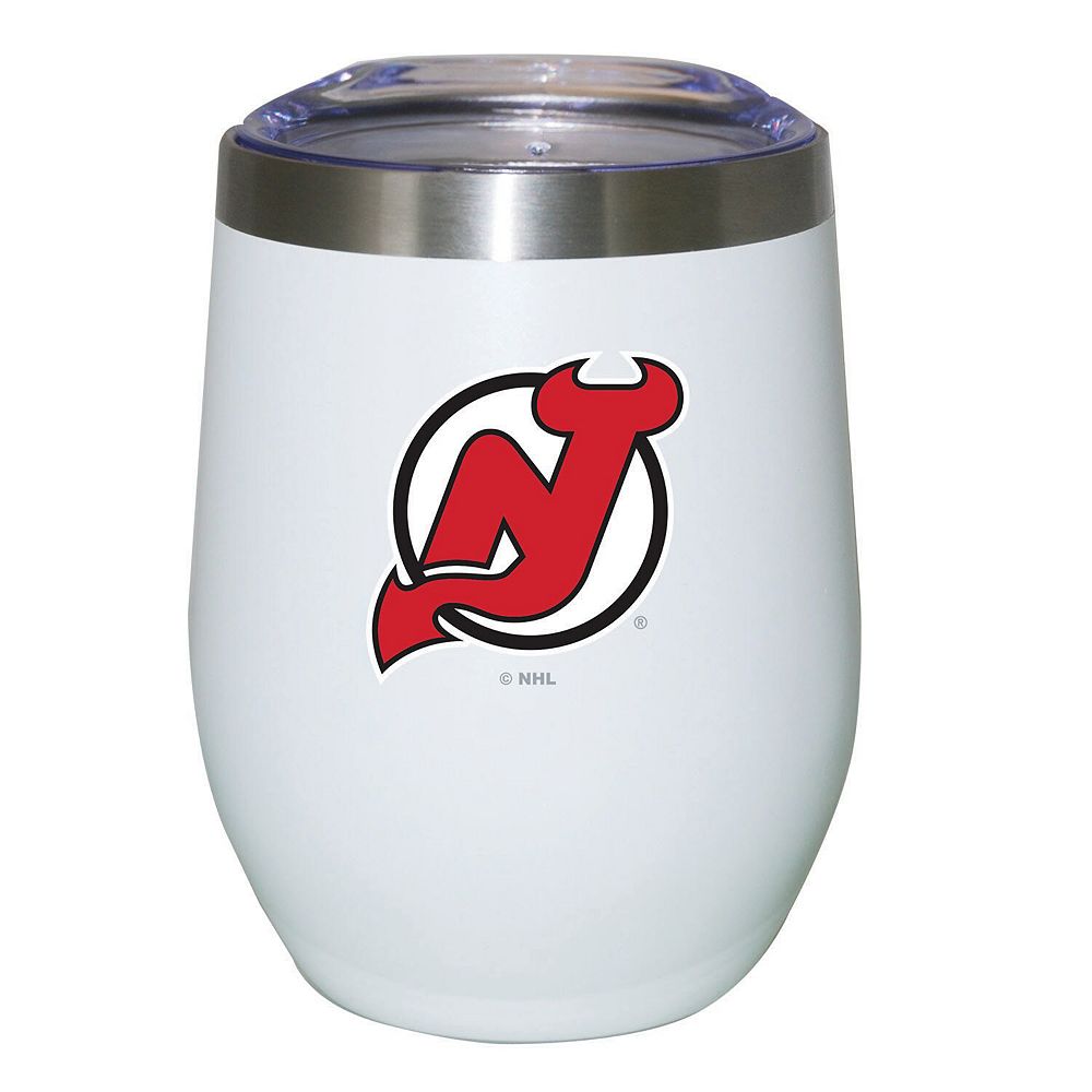 New Jersey Devils 12oz. Logo Stemless Tumbler