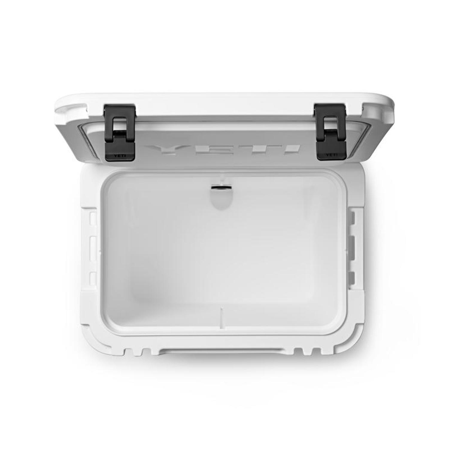 YETI Roadie 60 White 60 qt Roller Cooler