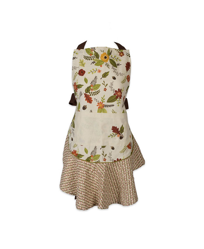 Design Imports Fall in Love Ruffle Apron