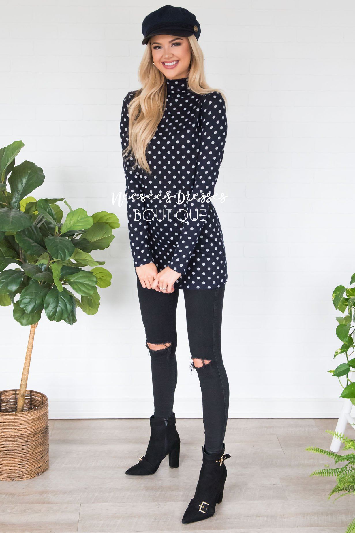 Happy Times Polka Dot Sweater