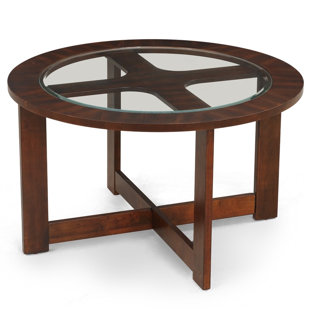 Copper Grove Kavanur Solid Wood Coffee Table and Chairs