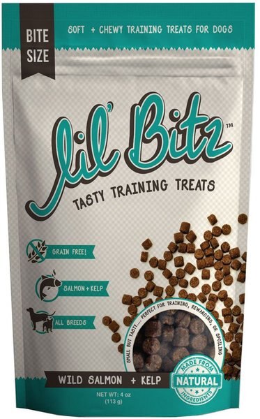 Lil' Bitz Wild Salmon and Kelp Training Dog Treats