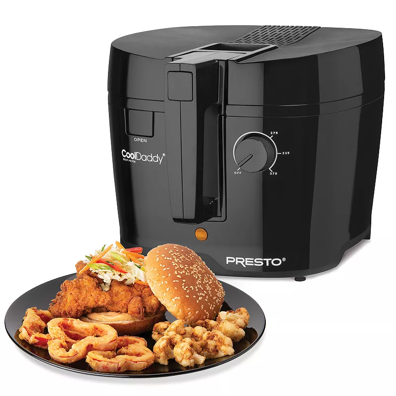 Presto CoolDaddy Cool-Touch Deep Fryer