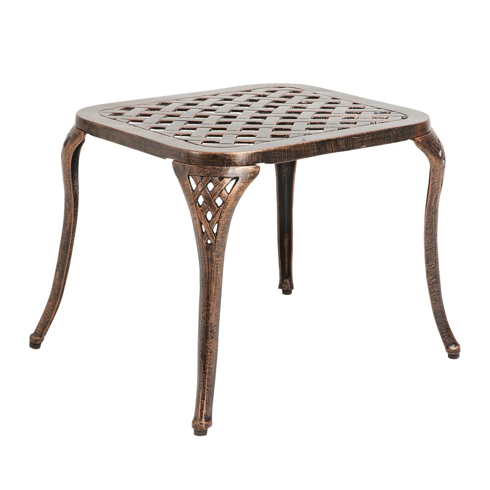 Patio End Table Outdoor Side Table