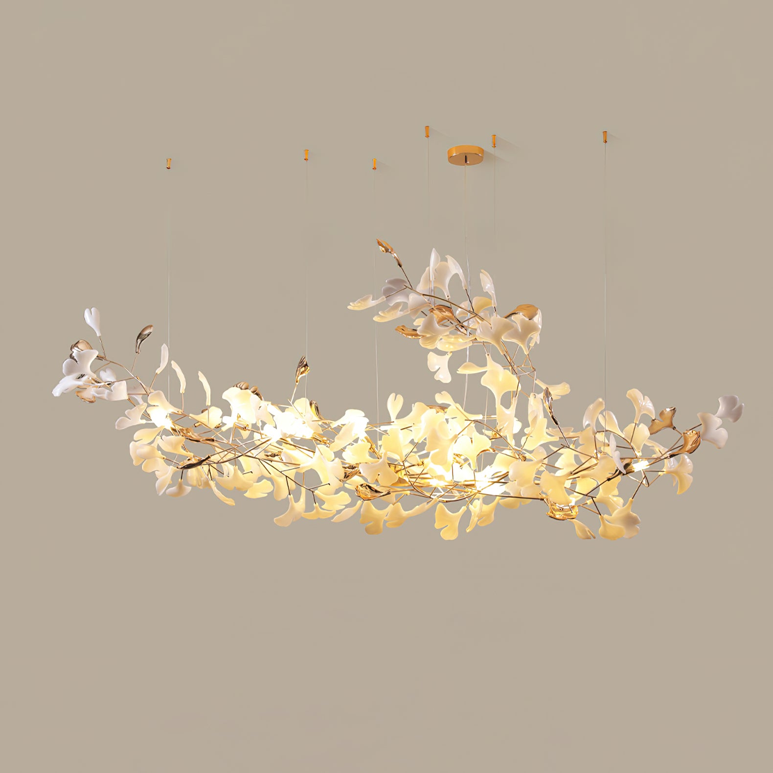 Ginkgo Cloud Chandelier