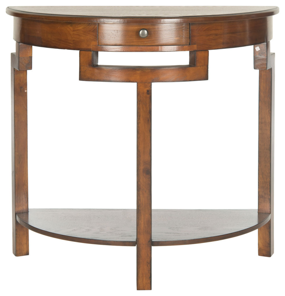 Levi Console Brown   Transitional   Console Tables   by AED Luxury Home Decor  Houzz