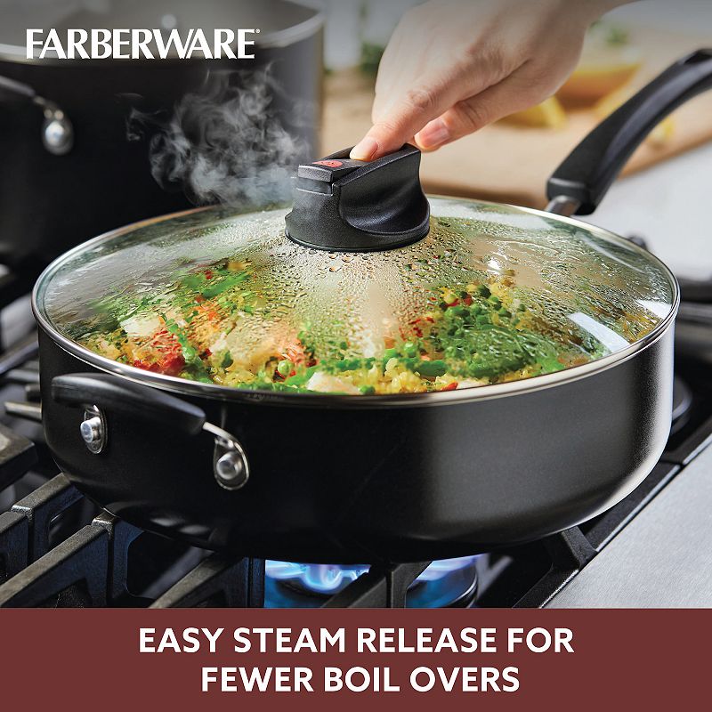 Farberware Smart Control 6-qt. Nonstick Jumbo Cooker with Helper Handle