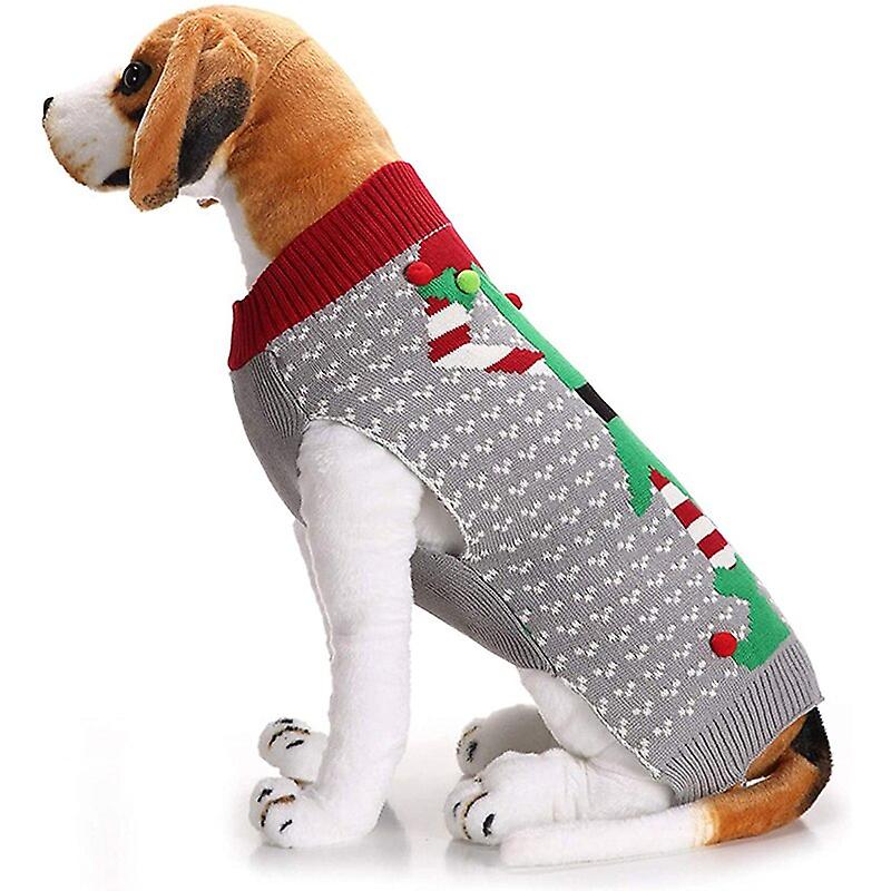 Stylish christmas pullover dog sweater