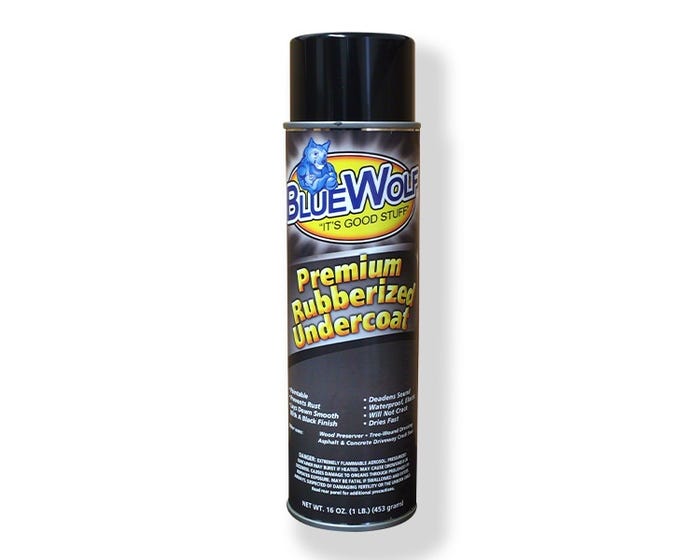 Blue Wolf Premium Rubberized Undercoat 16oz Aerosol Can PBW-UC