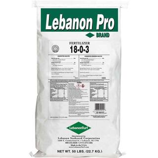 Lebanon Pro 50 lbs. Fertilizer 18-0-3 (45-Bags801000 sq. ft.Pallet) 2242211