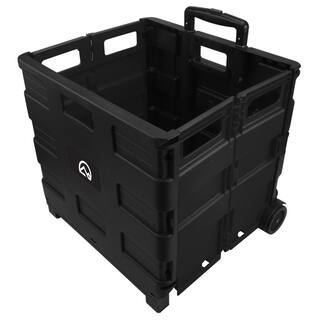 PACK-N-ROLL Portable 18 in. Plastic Utility Cart 410-468-0111