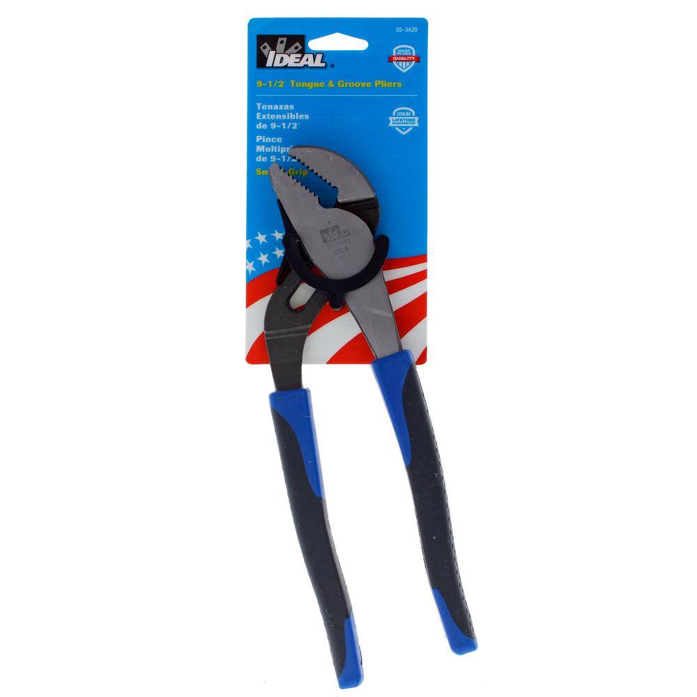 IDEAL 9 12 in. Smart Grip Tongue and Groove Pliers 35-3420