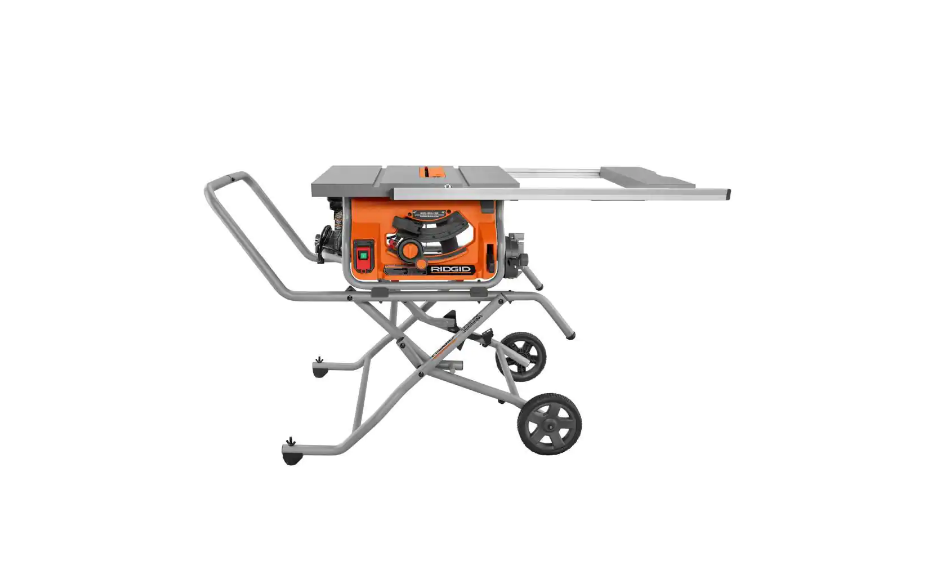 RIDGID R4514 10 in. Pro Jobsite Table Saw with Stand