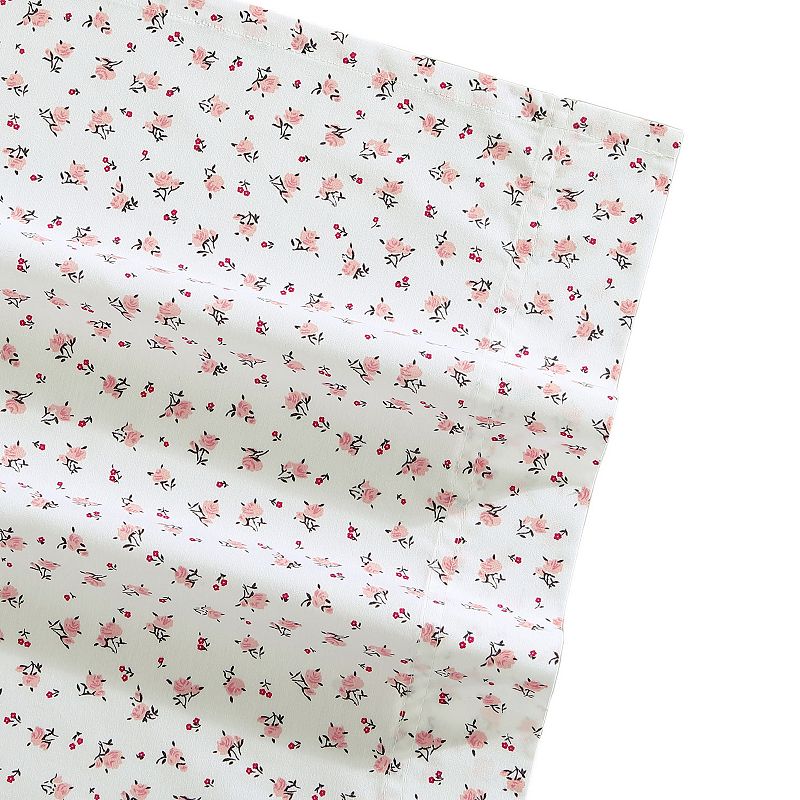 Betsey Johnson Printed Sheet Set with Pillowcases