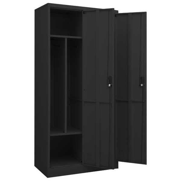 Wardrobe Anthracite 31.5