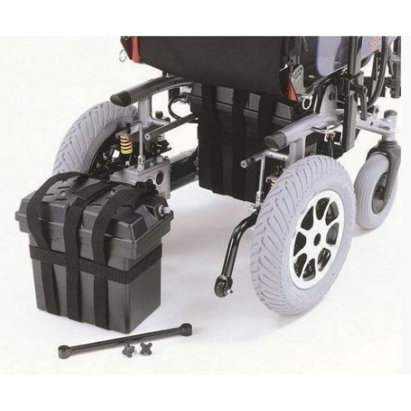 Merits P183 Heavy-Duty Folding Power Wheelchair