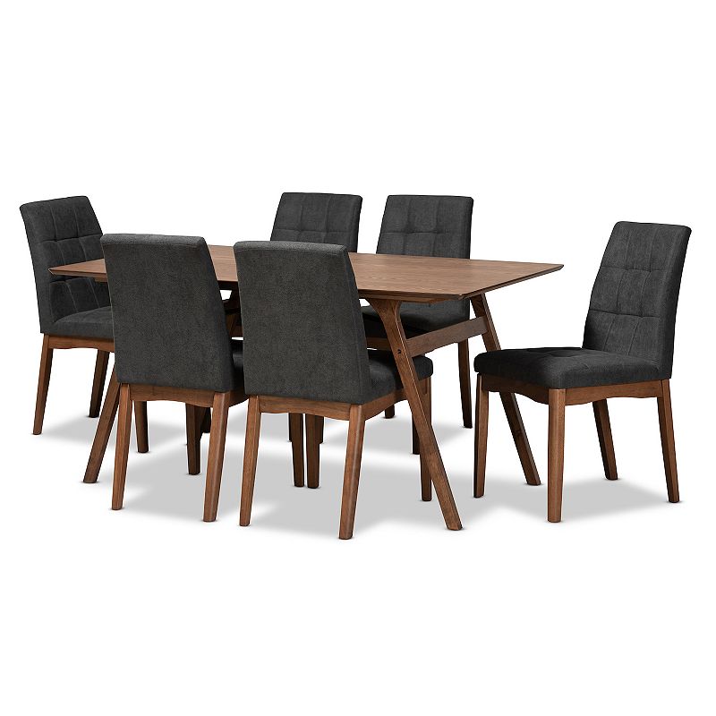 Baxton Studio Tara Dining 7-piece Set