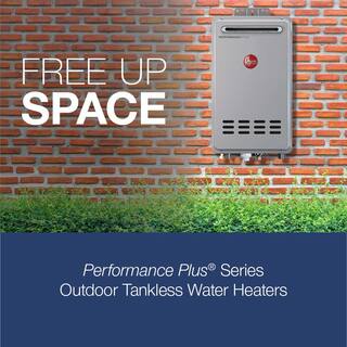 Rheem Performance Plus 9.5 GPM Liquid Propane Outdoor Tankless Water Heater ECO200XLP3-1