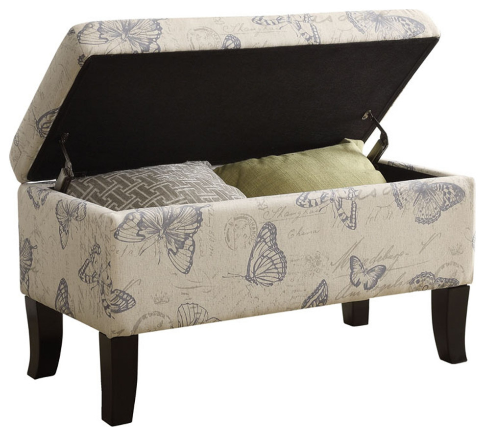 Designs4Comfort Winslow Storage Ottoman   Transitional   Footstools And Ottomans   by Convenience Concepts  Houzz