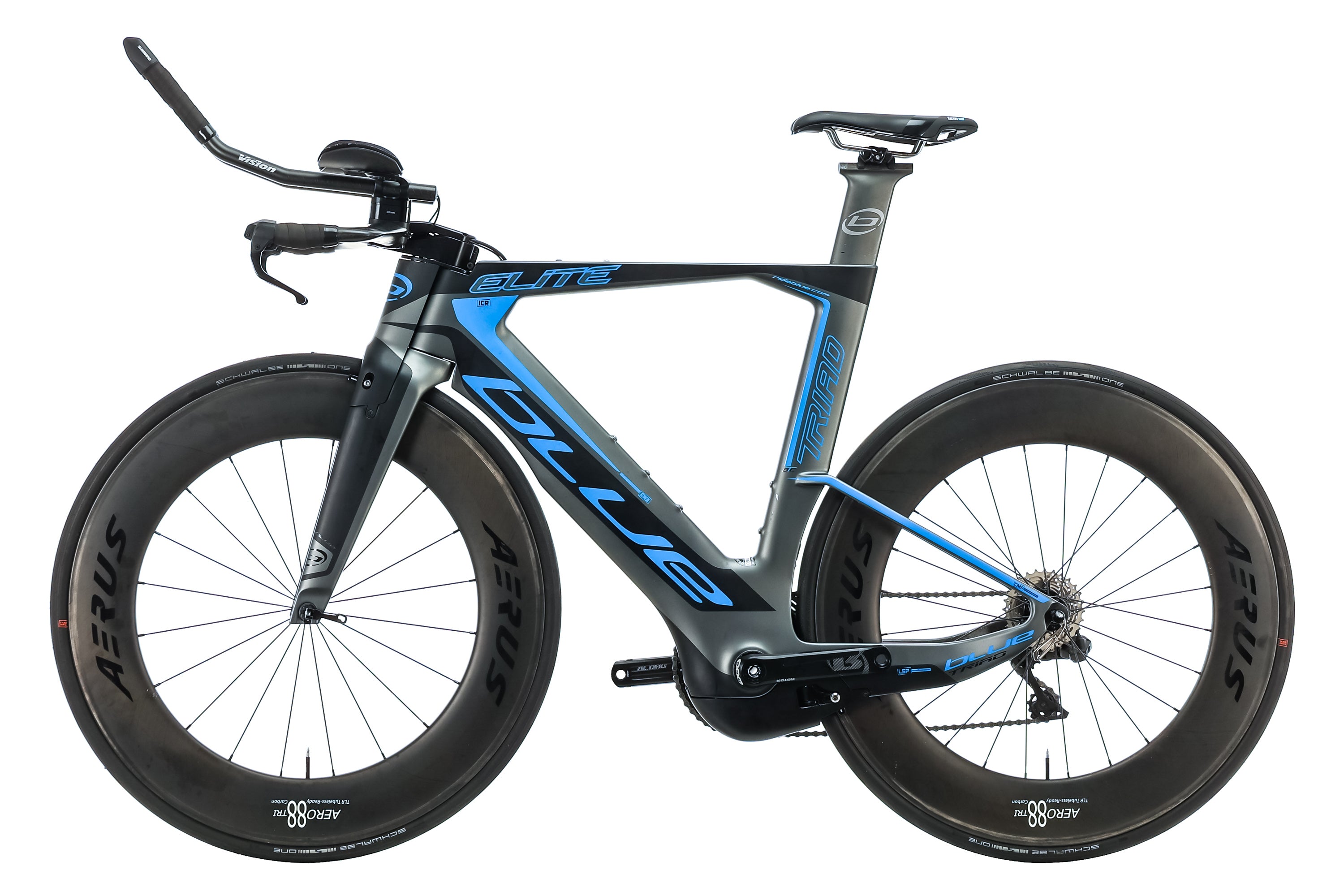 Blue Triad Elite Triathlon Bike - 2017, Medium
