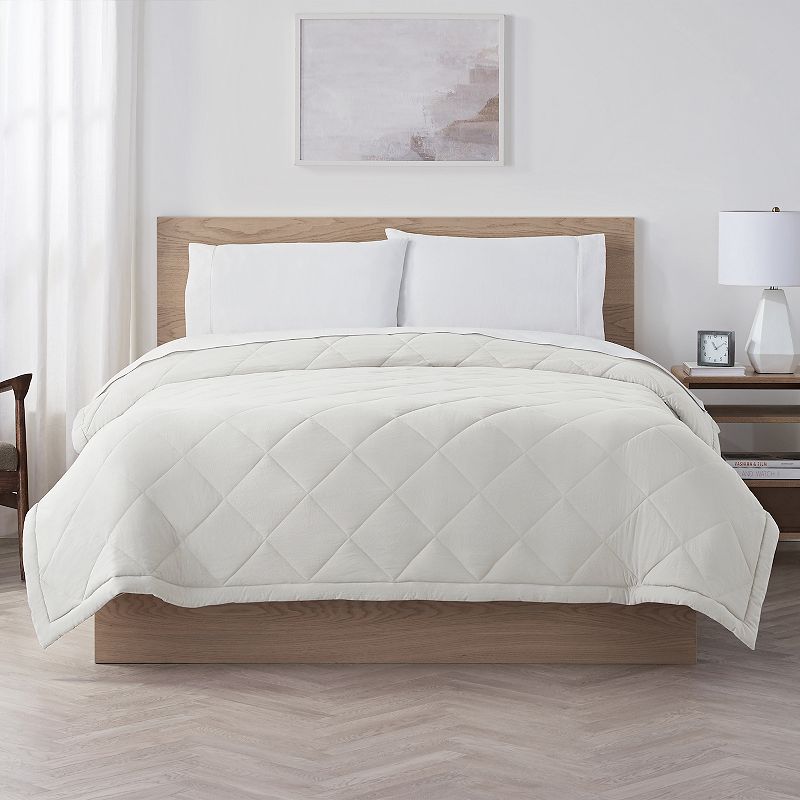 Serta Supersoft Washed Cooling Blanket