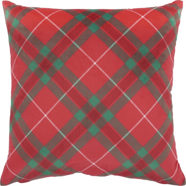 Red Indoor Throw Pillow