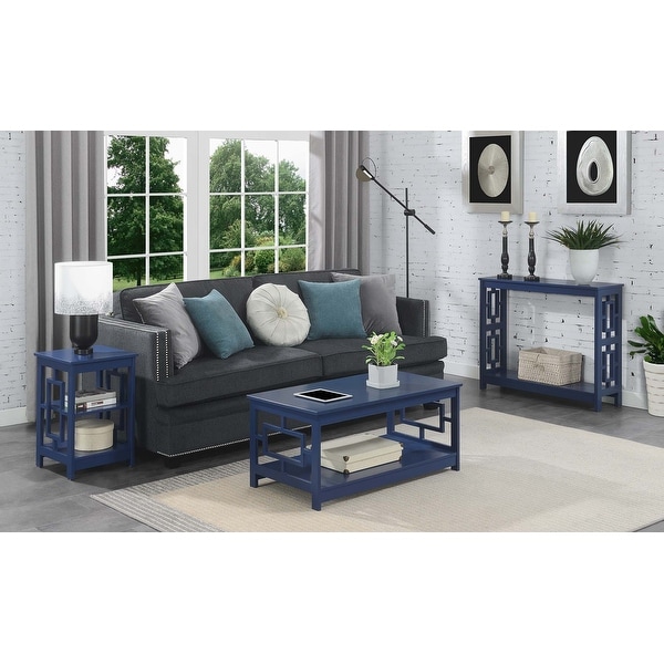 Porch and Den Woodmere Contemporary Square End Table