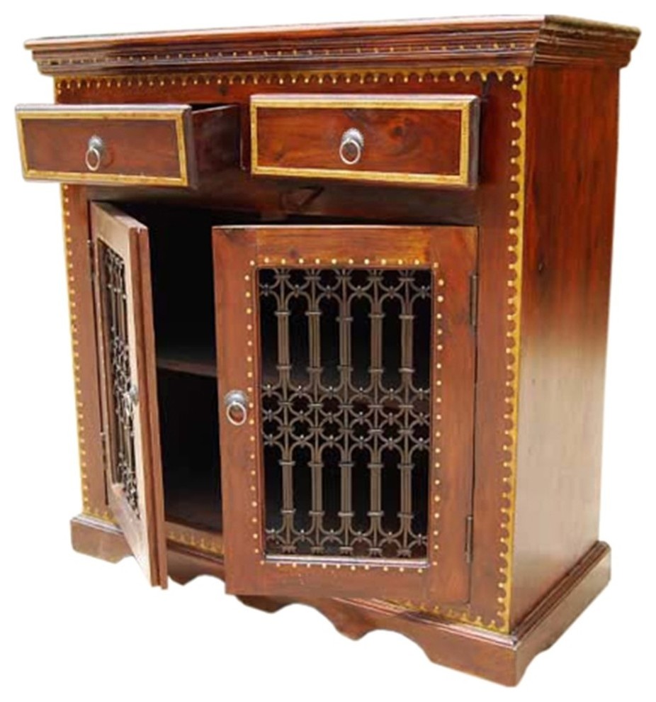 Philadelphia Handcrafted Solid Wood 2 Drawer TV Media Storage Cabinet   Traditional   Entertainment Centers And Tv Stands   by Sierra Living Concepts Inc  Houzz