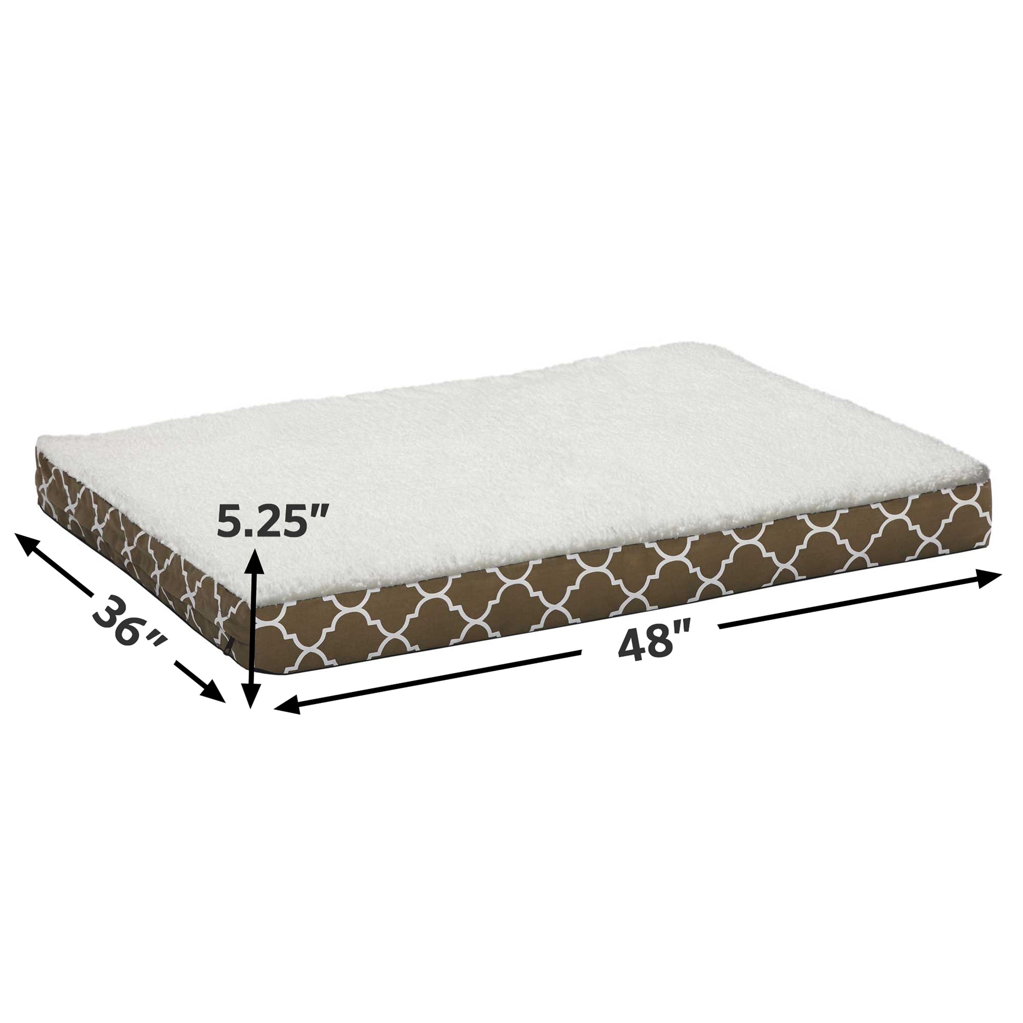 Midwest Quiet Time Defender EcoSpring Orthopedic Dog Bed， 30.25