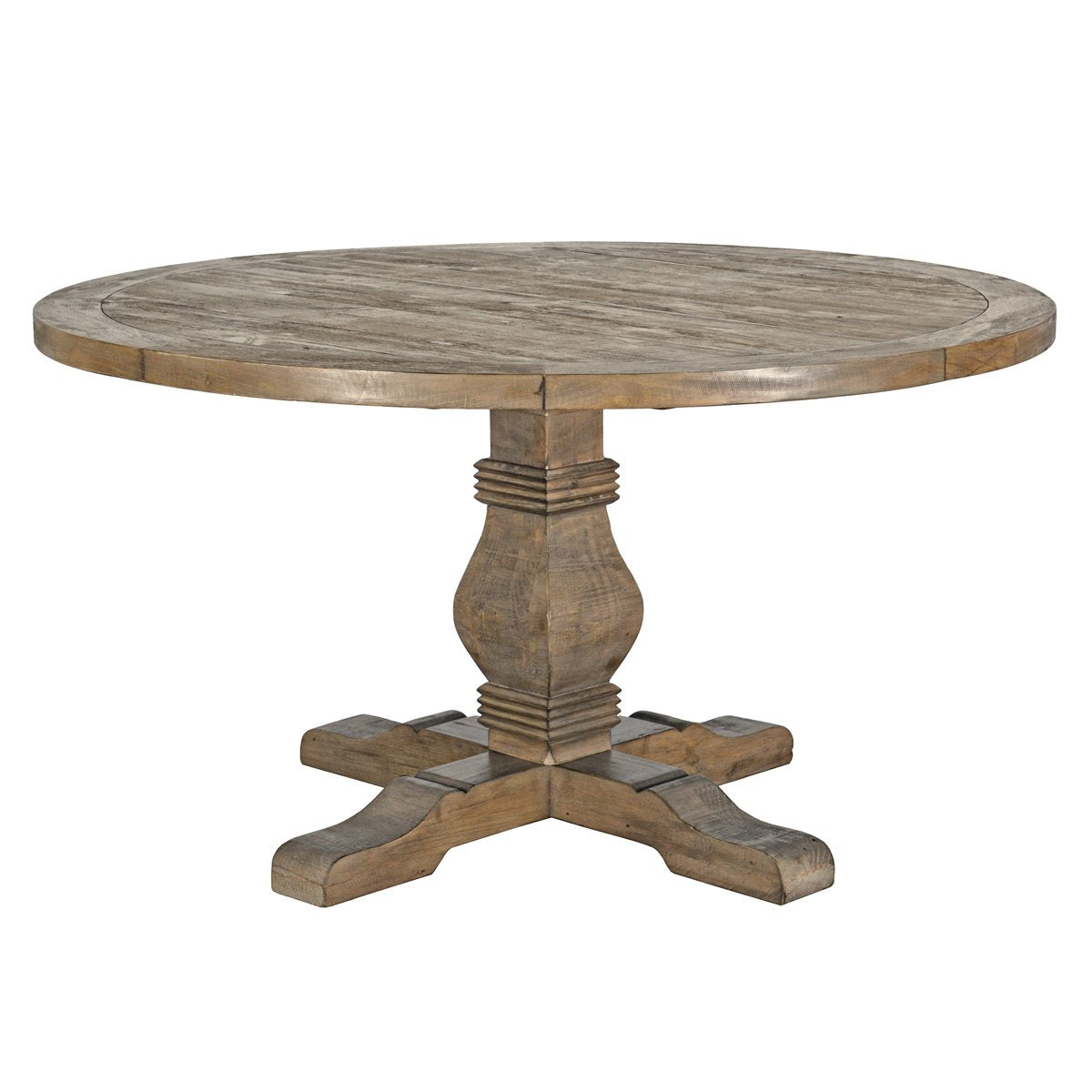 Caleb Round 55 Dining Table in Desert Gray