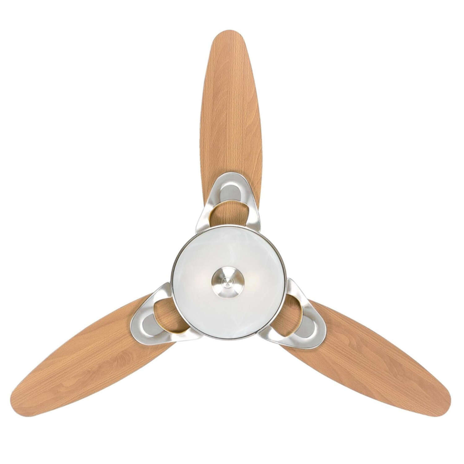 Westinghouse Arcadia 46 in. Brushed Nickel Brown LED Indoor Ceiling Fan