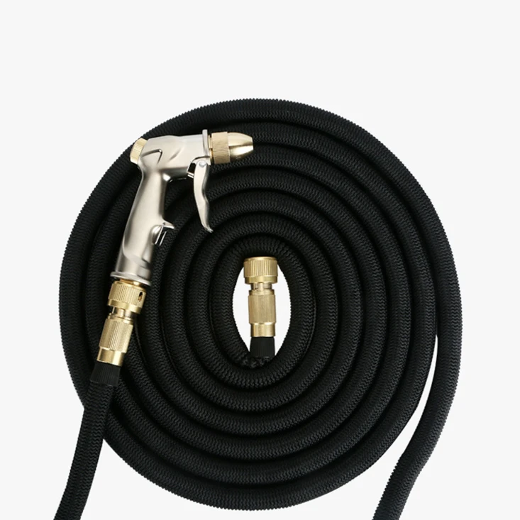 DLL443 Extendable Stretchable Watering Hose Irrigation Leakproof Lightweight Telescopic Expanding Water Hose