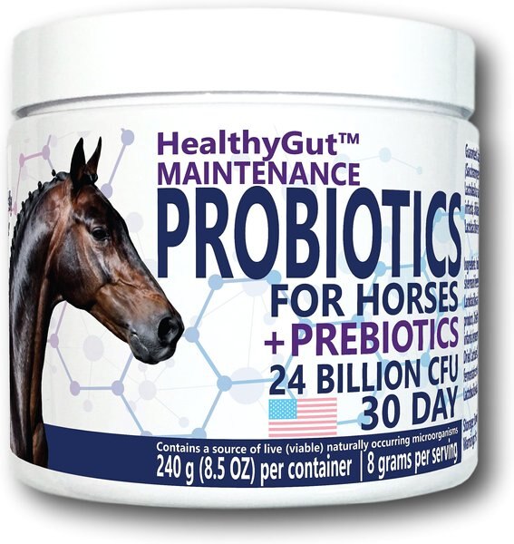 Equa Holistics HealthyGut Maintenance Probiotics Powder Horse Supplement