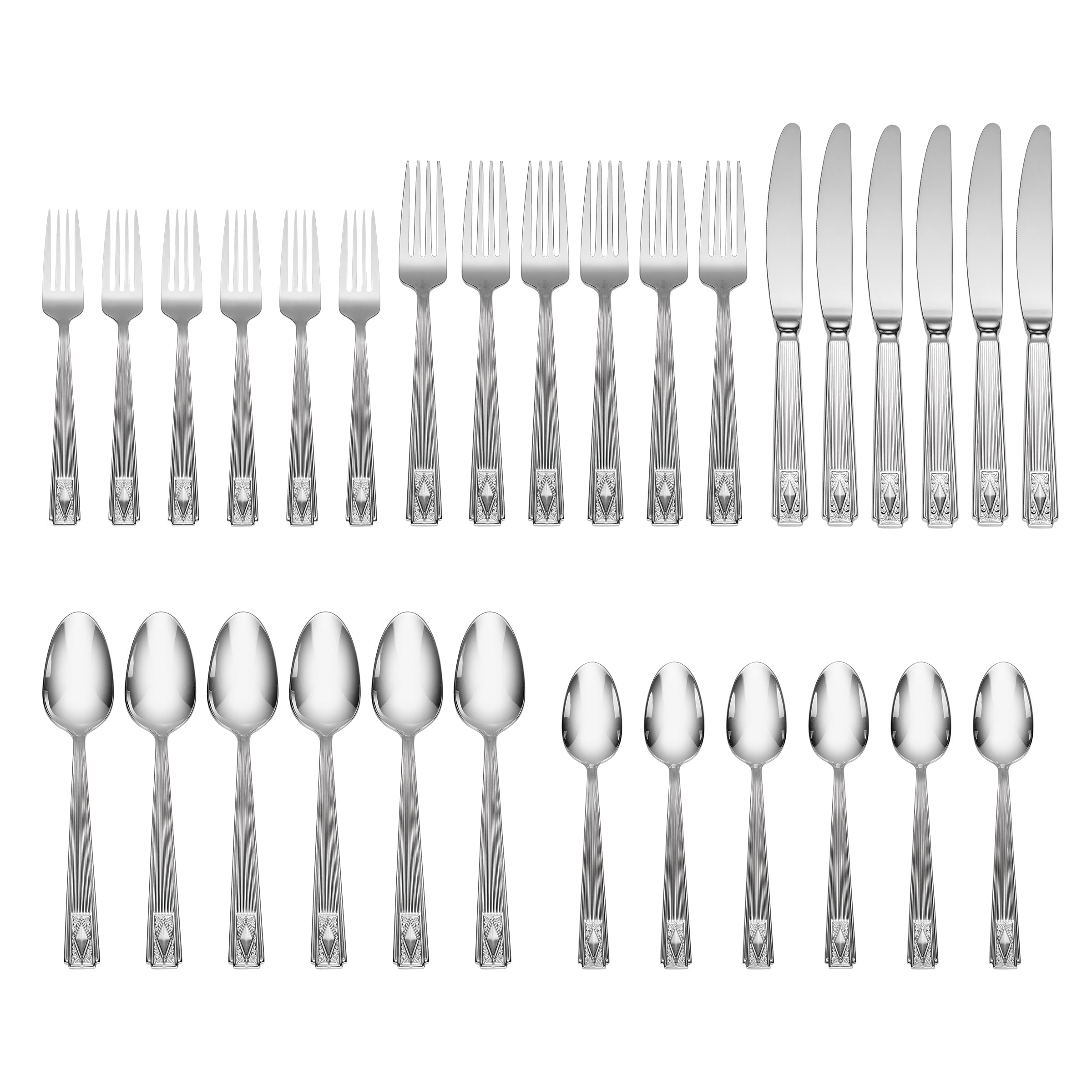 Cabriole 30 Piece Flatware Set