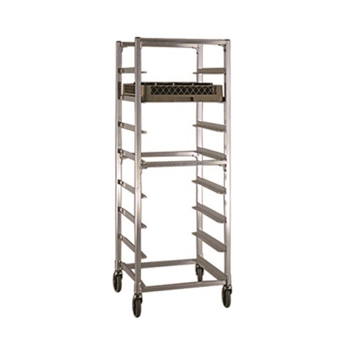 New Age Industrial NS345 Mobile Cup/Glass Rack， 8 Rack Capacity