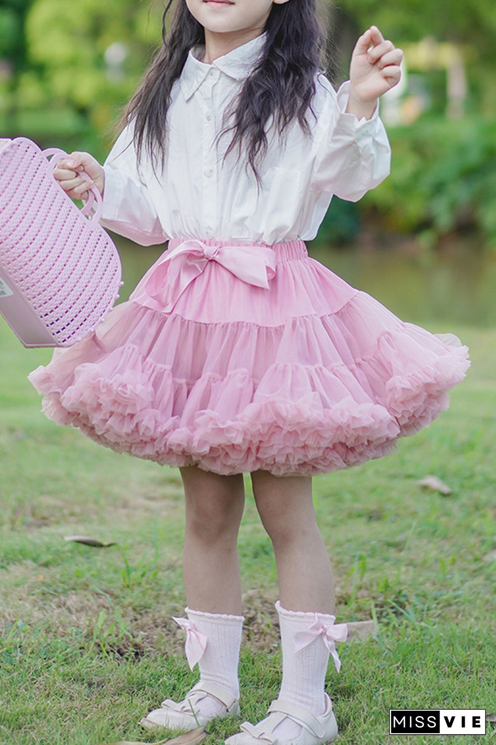 Bow Front Gril's Tutu Skirt Wholesale