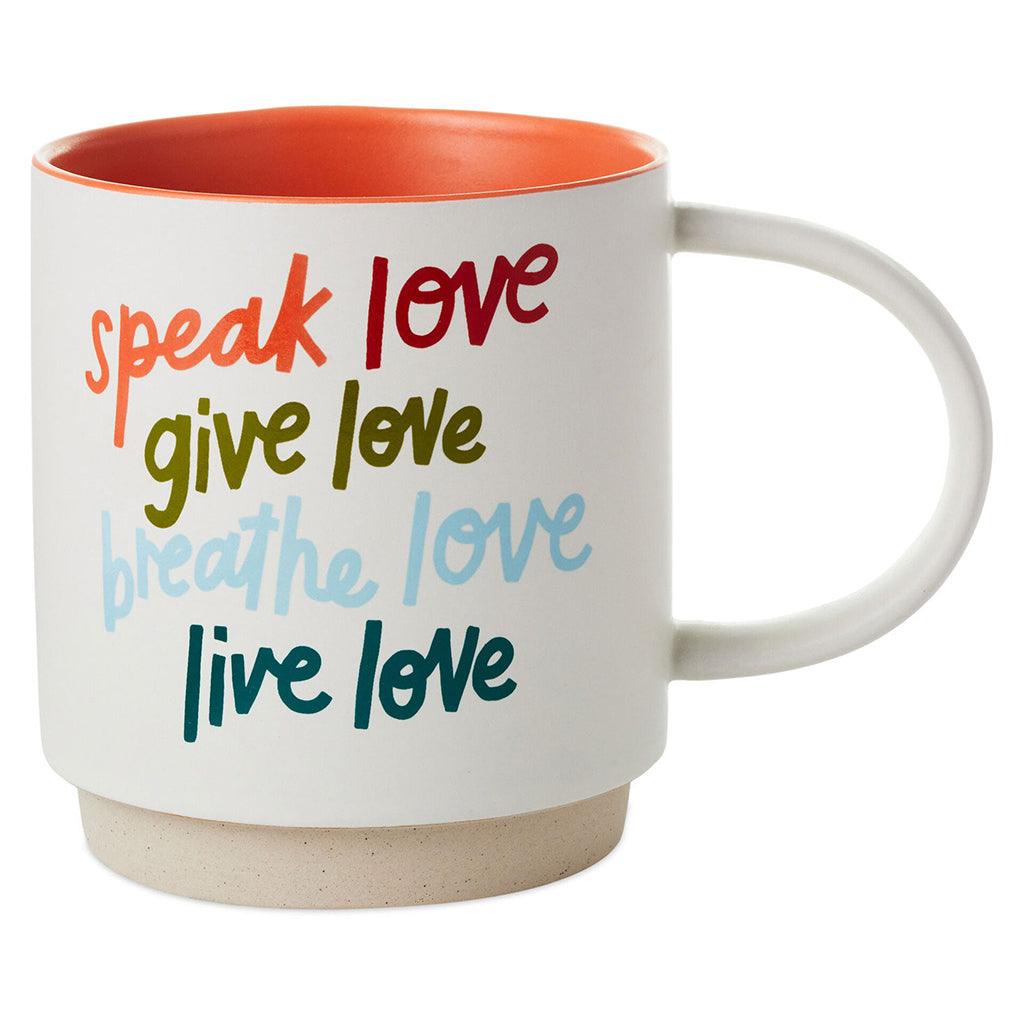 Hallmark  Live Love Mug, 16 oz.