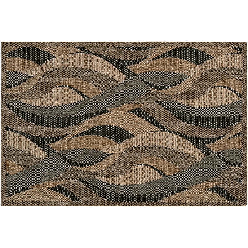 Couristan Seagrass Wave Indoor Outdoor Rug