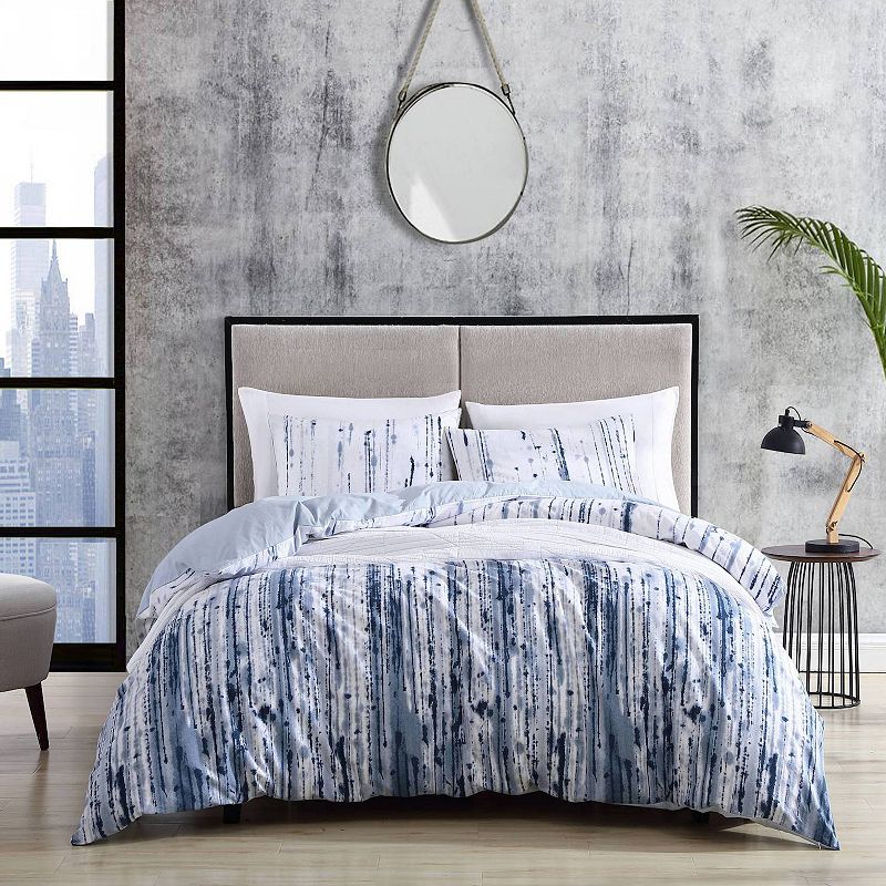 City Scene Sokal Blue Duvet Set