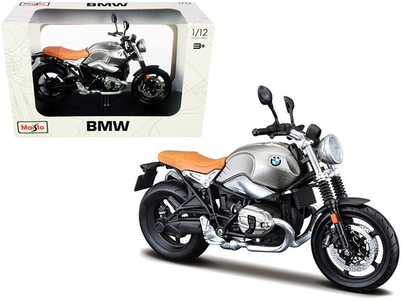 Maisto 18834 32701  BMW R nineT Scrambler Meatllic...