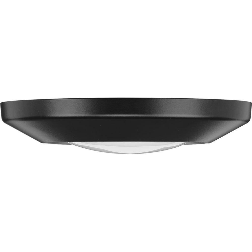 Progress Lighting Intrinsic Collection 7.25 in. Black Flush Mount LED Adjustable Eyeball Ceiling Fixture P810029-031-30