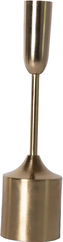 11 Inch Brass Metal Taper Candle Holder