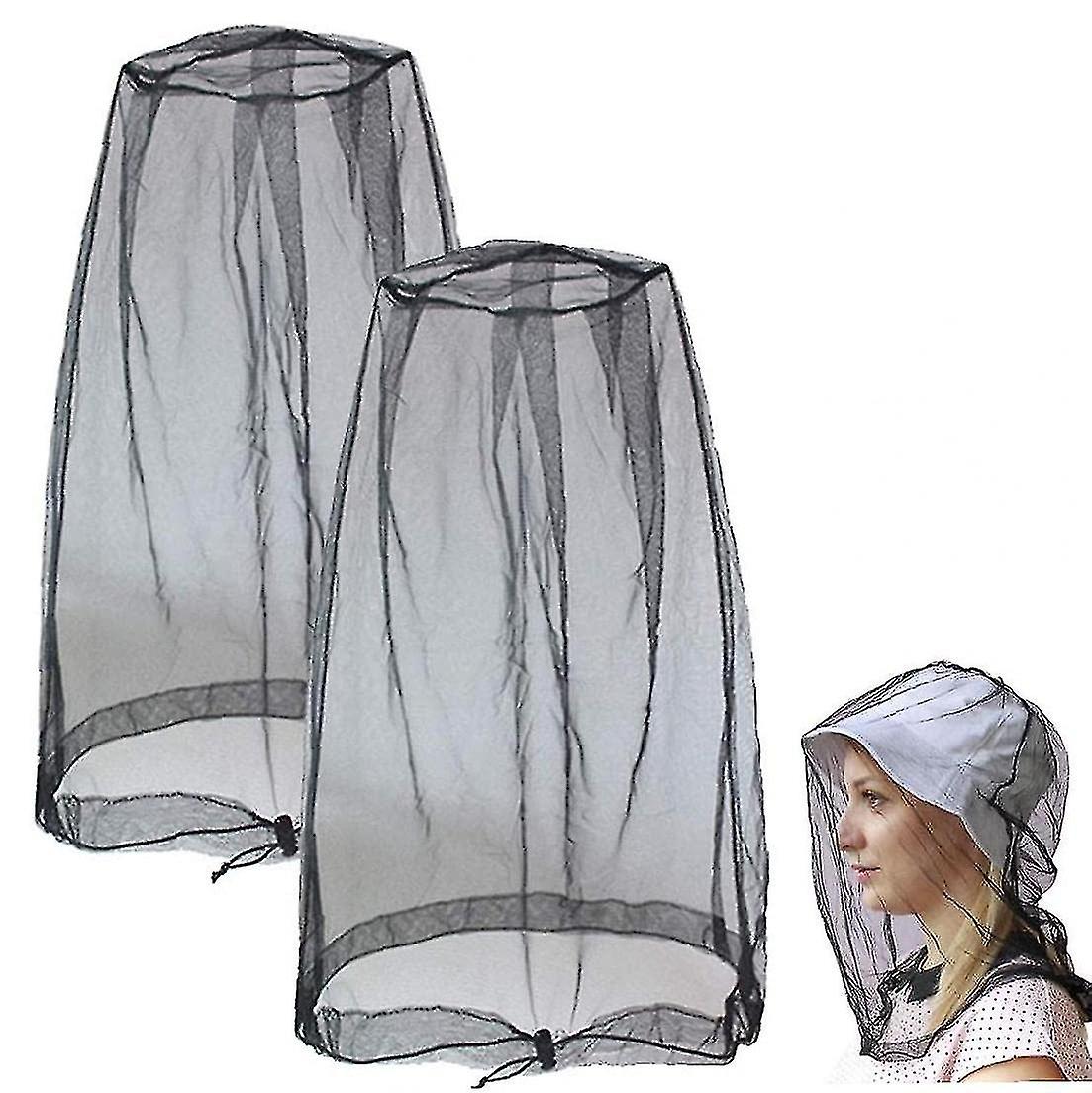 Head Net Mesh Face Neck Netting From Insect Bug Bee Mosquito Gnats Anti-mosquito