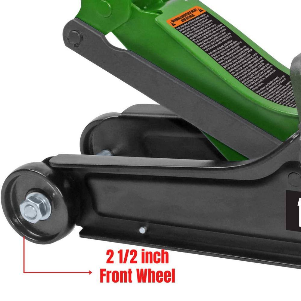 Pro-LifT F-757G 2-Ton Floor Jack - Car Hydraulic Trolley Jack Lift with 4000 lbs. Capacity for Home Garage Shop ‎F-757G