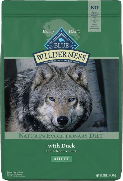 Blue Buffalo Wilderness Duck Recipe Grain-Free Dry Dog Food