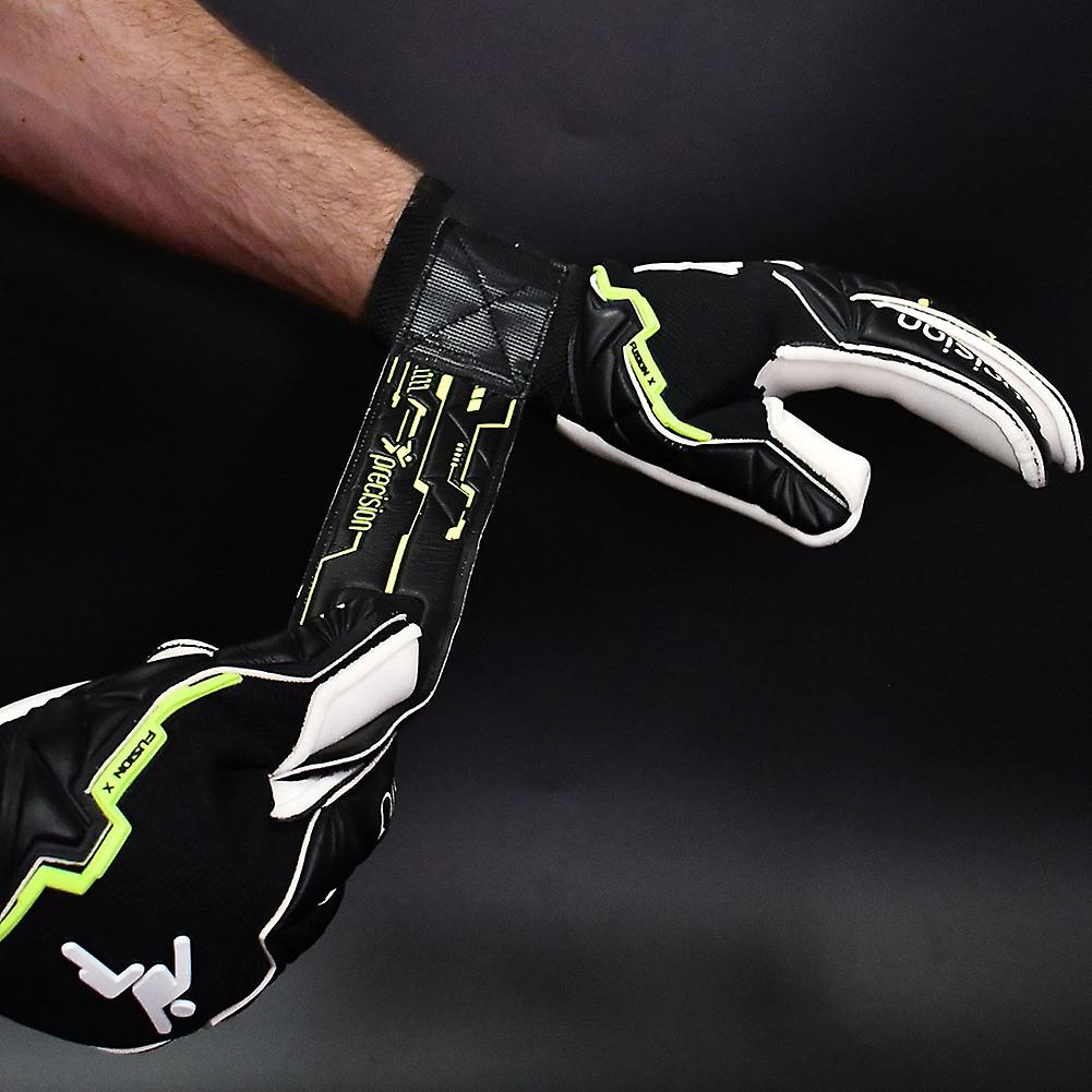 Precision Fusion X Pro Roll Finger Giga Junior Goalkeeper Gloves